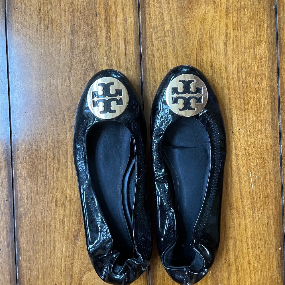 Tory Burch Patent Leather Ballet Flats